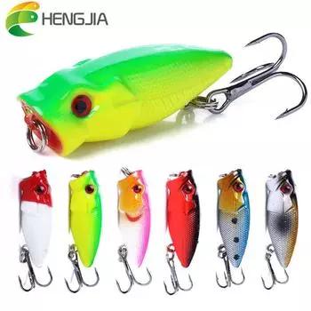 1 шт. мини-поппер-наживка лодка HENGJIA Bionic воблер рыболовные снасти крючок 3 г/0,1 унции