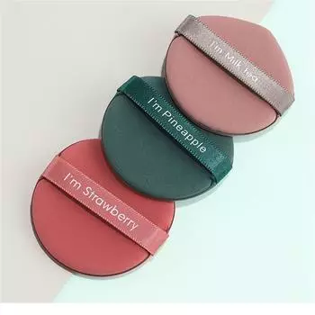 1 шт. Мини-пуховка для пудры, тональный крем, спонж для макияжа, консилер, кремовая смесь, косметические аксессуары, инструменты для сухого и влажного нанесения, двойного назначения