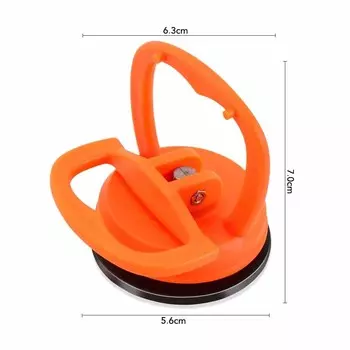1 шт. Мини-съемник для ремонта вмятин на автомобиле, присоска, инструмент для удаления присосок на кузовных панелях, черный/оранжевый/красный для небольших вмятин