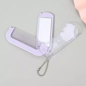 1 шт. Мини-щетка для волос для маленьких девочек, милый мультяшный медведь, расческа для волос, маленькая портативная детская щетка для волос, аксессуары для волос