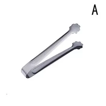 1 шт. Мини-щипцы для льда, зажим для сахара, щипцы для льда из нержавеющей стали, кухонный инструмент