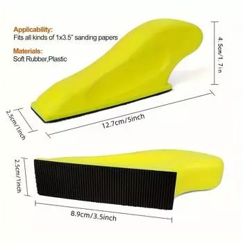 1 шт. Мини-шлифовальный станок для небольших проектов, шлифовальный инструмент с ручкой для самостоятельного изготовления изделий из дерева, полировка небольших пространств