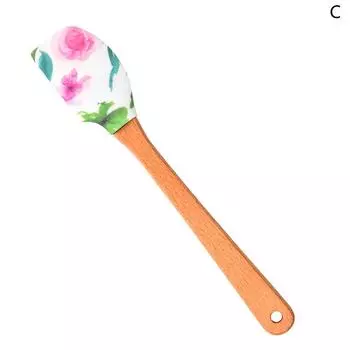 1 шт. Мини силиконовый скребок для выпечки крема, лопатка для масла, термостойкие кухонные кондитерские инструменты, скребок, кухонная утварь для выпечки