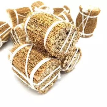 1 шт., мини-соломенная деревянная спичка, миниатюрная модель тачки, микро-зимняя сцена, реквизит, декор кукольного дома, аксессуары «сделай сам» A3