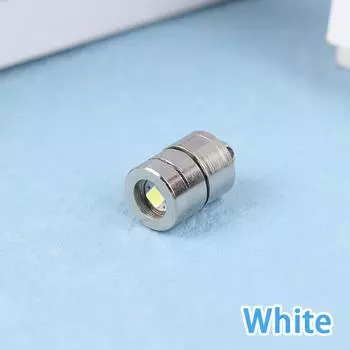 1 шт. Мини светодиодная сделай сам маленькая лампочка с подсветкой декоративная кнопка свет шарик электронный свет маленький цветной свет модель света White