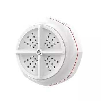 1 шт. мини турбо-стиральная машина портативная стиральная машина для обеззараживания с питанием от USB для домашнего очистителя одежды для кемпинга белый