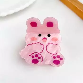 1 шт. Мини-заколка для волос в виде животного, детский маленький монстр, заколка-краб, девичье сердце, милая личность, забавный аксессуар для волос, девочка