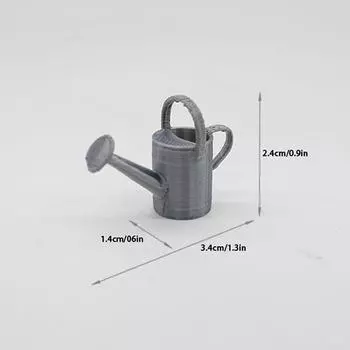 1 шт. Миниатюрная мебель, игрушки, 1/12 Pla, чайник для полива, садовый кукольный домик, миниатюрное украшение для детей, детские куклы, аксессуары