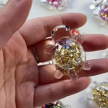 1 шт., миниатюрные украшения для аквариума с черепахой, украшения для дома, ландшафтные поделки, аксессуары для самостоятельного изготовления A5