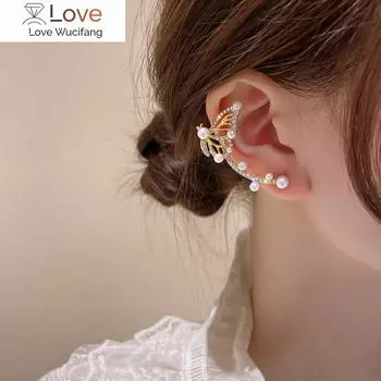 1 шт. Минималистичные длинные серьги-каффы в форме звезды, простые серьги-каффы, серьги-каффы, ювелирные изделия для женщин, серьги-кафферы