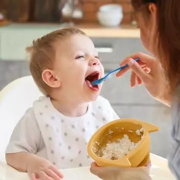 1 шт. миска для кормления Kawaii Kitten Kids, детская посуда, водонепроницаемая твердая миска для еды, силиконовая посуда для приготовления пищи