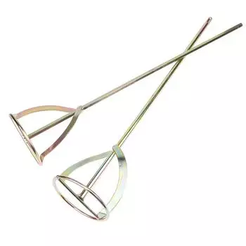 1 шт., миксер S-типа, дрель для краски, стержень для перемешивания краски, ручная лопатка для смешивания краски, штукатурного раствора, машина, аксессуары для электроинструмента as the picture