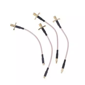 1 шт. Mmcx к Sma/RP-SMA фланец женский панельный монтаж Rg316 пигтейл Fpv антенный удлинитель для Tbs Unify Pandarc Vtx A1