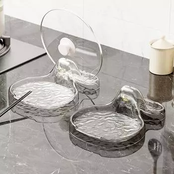 1 шт. Многоцелевые кухонные гаджеты, аксессуары, держатель для крышки кастрюли с водяной волной и подставкой для лопатки