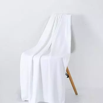 1 шт., многоцелевые полотенца из микрофибры для спортивного салона красоты 180*80 см, мягкие, суперабсорбирующие, для путешествий, быстросохнущие, для СПА, большого размера 180x80cm белый