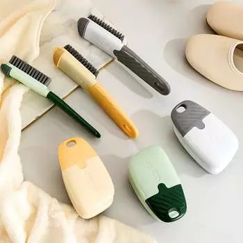 1 шт. Многофункциональная силиконовая мягкая щетина с длинной ручкой, щетка для чистки обуви с удалением пятен