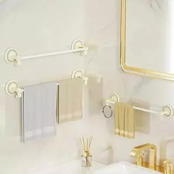 1 шт., многофункциональная вешалка для полотенец для ванной комнаты, пластиковая вешалка для полотенец для душа, настенный держатель для полотенец для ванной комнаты