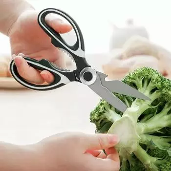 1 шт. Многофункциональные ножницы, кухонные острые ножницы, ножницы для куриных костей, открывалка для рыбьих костей, нержавеющая нескользящая ручка scissor