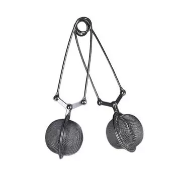 1 шт. многофункциональные сетчатые заварочные шарики для чая из нержавеющей стали для кухни серебряный