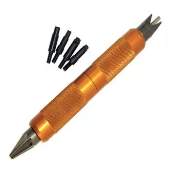 1 шт., многофункциональный чехол для подготовки кейса, ручные инструменты для снятия фасок, ручные инструменты для перезагрузки, карманные очистители для праймеров, развертки для удаления