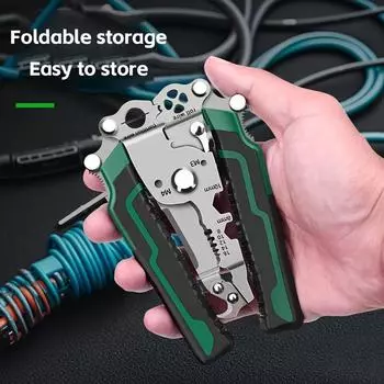 1 шт. многофункциональный инструмент для зачистки проводов, электрический быстрый резак для проводов, инструмент для зачистки проводов, пресс-инструмент, инструмент для скручивания, приспособление для бытовых приборов, оборудование wire strippers