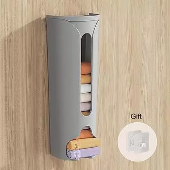 1 шт. Многофункциональный настенный ящик для хранения вещей, шкаф для нижнего белья, мусорный ящик для дома, органайзер для трусов, держатель, диспенсер для носков