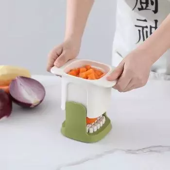1 шт. многофункциональный овощерезка ручной нож для овощей под давлением бытовые кухонные инструменты жёлтый