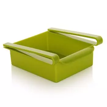 1 шт. Многофункциональный ящик для хранения холодильника из АБС-пластика, выдвижные ящики, дизайн, ящик для хранения, белый цвет