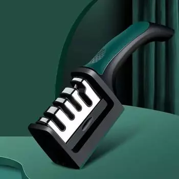 1 шт. Многофункциональный точильный камень, точилка для ножей, кухонный нож с открытым лезвием, специальная быстрая заточка, профессиональные ножницы L красный