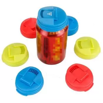 1 шт. многоразовая консервная банка для напитков, пива, крышка, верхняя крышка, откидная защитная крышка красный