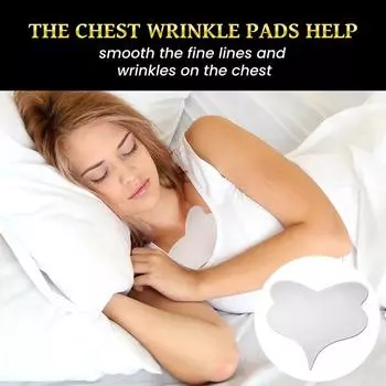 1 шт. многоразовые силиконовые пластыри против морщин на груди, наклейки для удаления морщин, маски для подтяжки лица, ленты для ухода за кожей Onesize