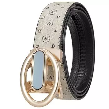 1 шт. мода и мода автоматическая пряжка головка, мужской деловой ремень пряжка ремень пряжка головка слой ремень Ly36-34980-9 110-130CM