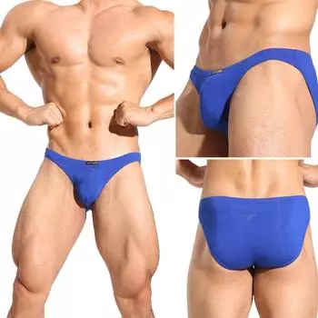 1 шт. Модальное нижнее белье для подтяжки ягодиц, сексуальное нижнее белье с изюминкой, дышащие мужские трусы с низкой посадкой и тонким гульфиком L