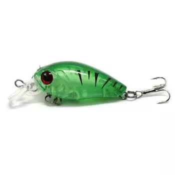 1 шт. модель плавающая приманка для рыбалки гольяна 5 см 4 г джеркбейт для окуня, щуки, каркбейт, воблеры, профессиональная приманка для плавания