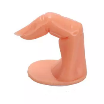 1 шт., модель поддельных пальцев, практика обучения дизайну ногтей, инструмент для отображения ложных советов 1pcs