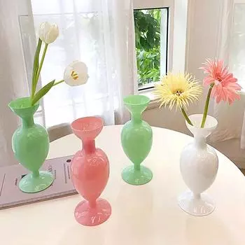 1 шт., модная гидропоника, растение, бутылка, стекло, настольный орнамент, ваза для цветов, украшение дома, винтажное украшение