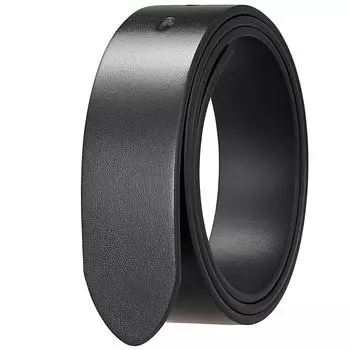 1 шт. Модная кожаная полоска для ремня с пастой из дерева, перфорированная пряжка для ремня, мужская полоска для ремня, ширина 3,9 см Ly38-3885 110-130CM чёрный