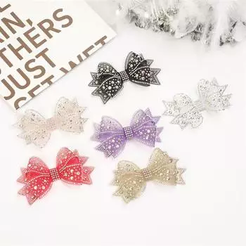 1 шт., модная обувь, украшения, материалы, блестящий бант, дизайн обуви, аксессуары на высоком каблуке с пряжкой, свадебная невеста золотой