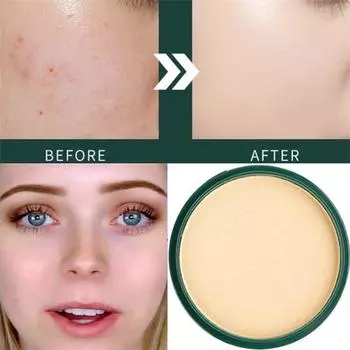 1 шт., модная основа, натуральный консилер, пудра для лица для темной кожи, контурный бронзатор, основа для макияжа 01Ivory White