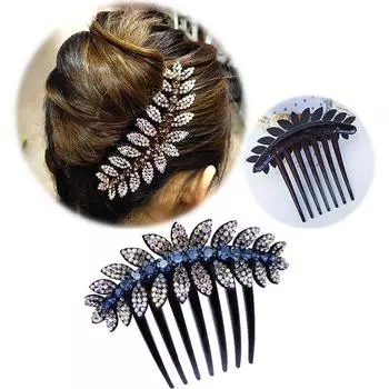 1 шт., модная расческа для волос, женская заколка для волос со стразами, украшение для волос, женские головные уборы, аксессуары для волос