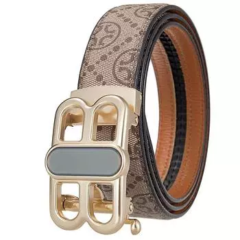 1 шт. модная ретро автоматическая пряжка головка, мужская деловая пряжка ремня пряжка головка слоя ремня Ly36-8050 110-130CM