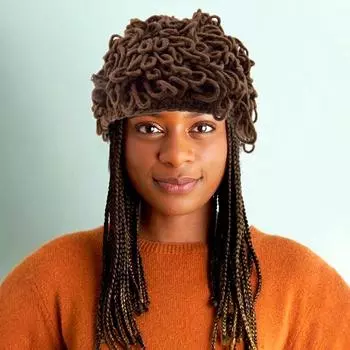 1 шт. модная забавная шапка для волос, сохраняющая тепло, вязаная шапка, мягкая, утолщенная, аксессуары для вечеринок, шерстяная шапка