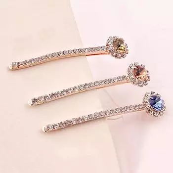 1 шт. модная заколка для волос со стразами и подсолнухом для девочек, заколка для волос, ювелирные изделия, головные уборы