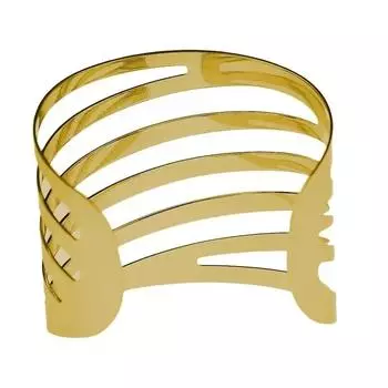 1 шт., модные держатели для салфеток золотого цвета, свадебные кольца для салфеток, украшение стола, выдолбленная пряжка, золотые кольца, аксессуары 1PC Gold