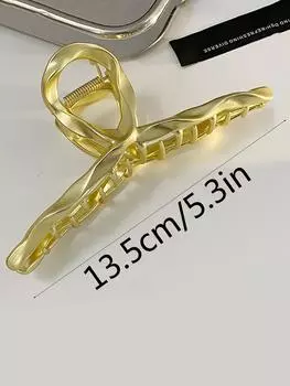 1 шт. Модные французские простые заколки для волос для женщин, аксессуары для волос