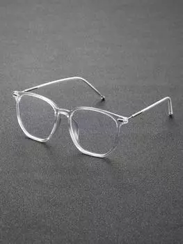 1 шт. Модные квадратные пластиковые очки с защитой от синего света для повседневного чтения в офисе, защиты глаз, аксессуары.