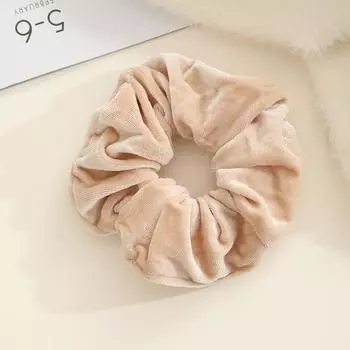 1 шт. Модные простые флокированные резинки для волос в виде толстой кишки для женщин, девочек, для вечеринок, аксессуары для волос