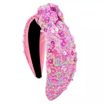 1 шт. Модные женские повязки на голову Радужная большая бабочка Повязка для волос с пайетками Широкие повязки на голову Обруч для волос Головной убор Аксессуары для волос для девочек