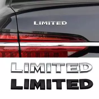 1 шт. модный 3D металлический LIMITED стиль универсальный автомобильный боковое крыло задний багажник эмблема значок наклейки наклейки для автомобиля аксессуары чёрный