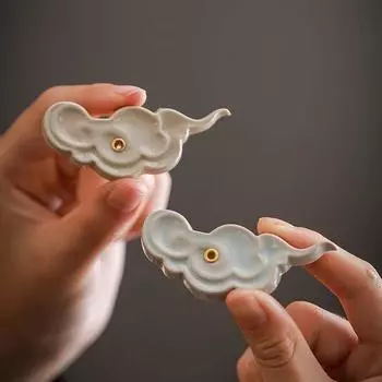 1 шт. Модный китайский стиль благовоний печать домашний декор офисные украшения арома аксессуары керамические